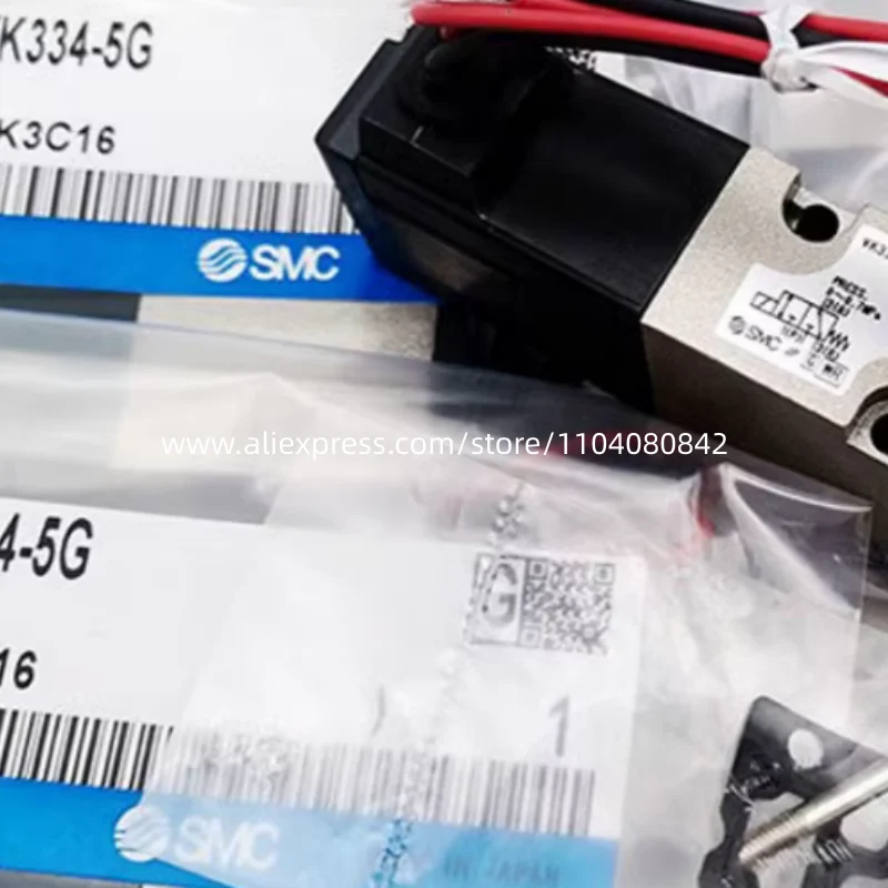 Новый электромагнитный клапан SMC VK334-5G VK334-5GS VK334-5G-01 VK334-5D VK334-5DZ VK334-5D-01 VK334-5DZ-01 VK334V-5G