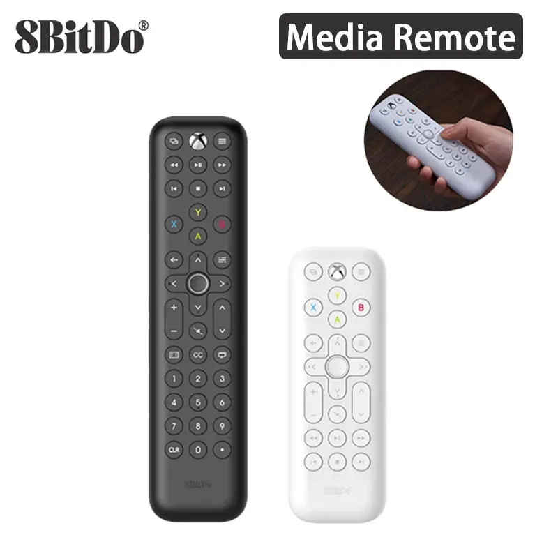 

8-битный медиа-пульт для Xbox One X/S (Инфракрасный пульт) для Xbox One, Xbox серии X и Xbox серии S, кнопка подсветки игровой консоли
