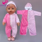 Пижама для куклы 17 дюймов, Одежда для куклы 40 см, Одежда для куклы, детские игрушки для девочек