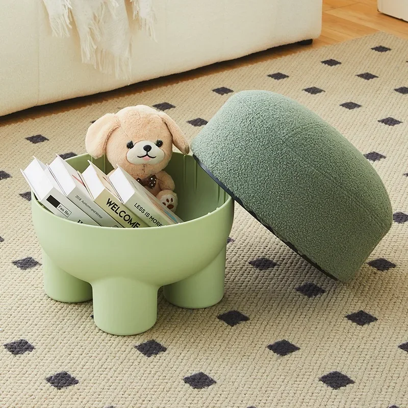 Маленький табурет в скандинавском стиле домашняя дверь пеленание обуви