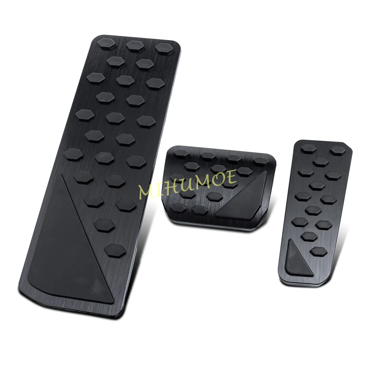 

Для Jeep Grand Cherokee L 2022-2025 гг., черная подставка для ног, подставка для ног, накладка на педаль акселератора мертвого тормоза, комплект аксессуаров 2023 2024