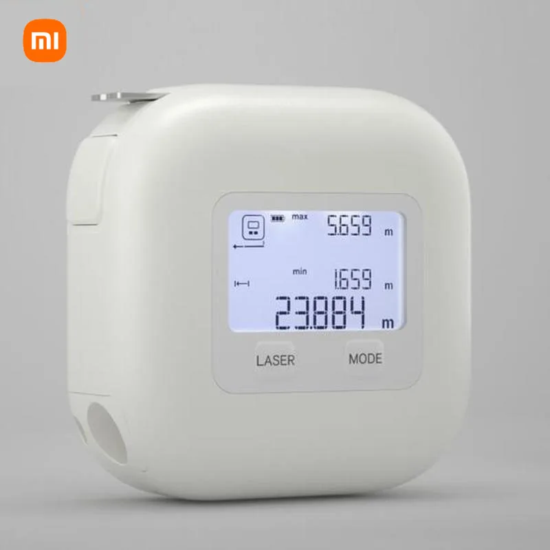 

Цифровой лазерный дальномер Xiaomi AKKU 2 в 1 с ЖК-дисплеем и лазерным дальномером