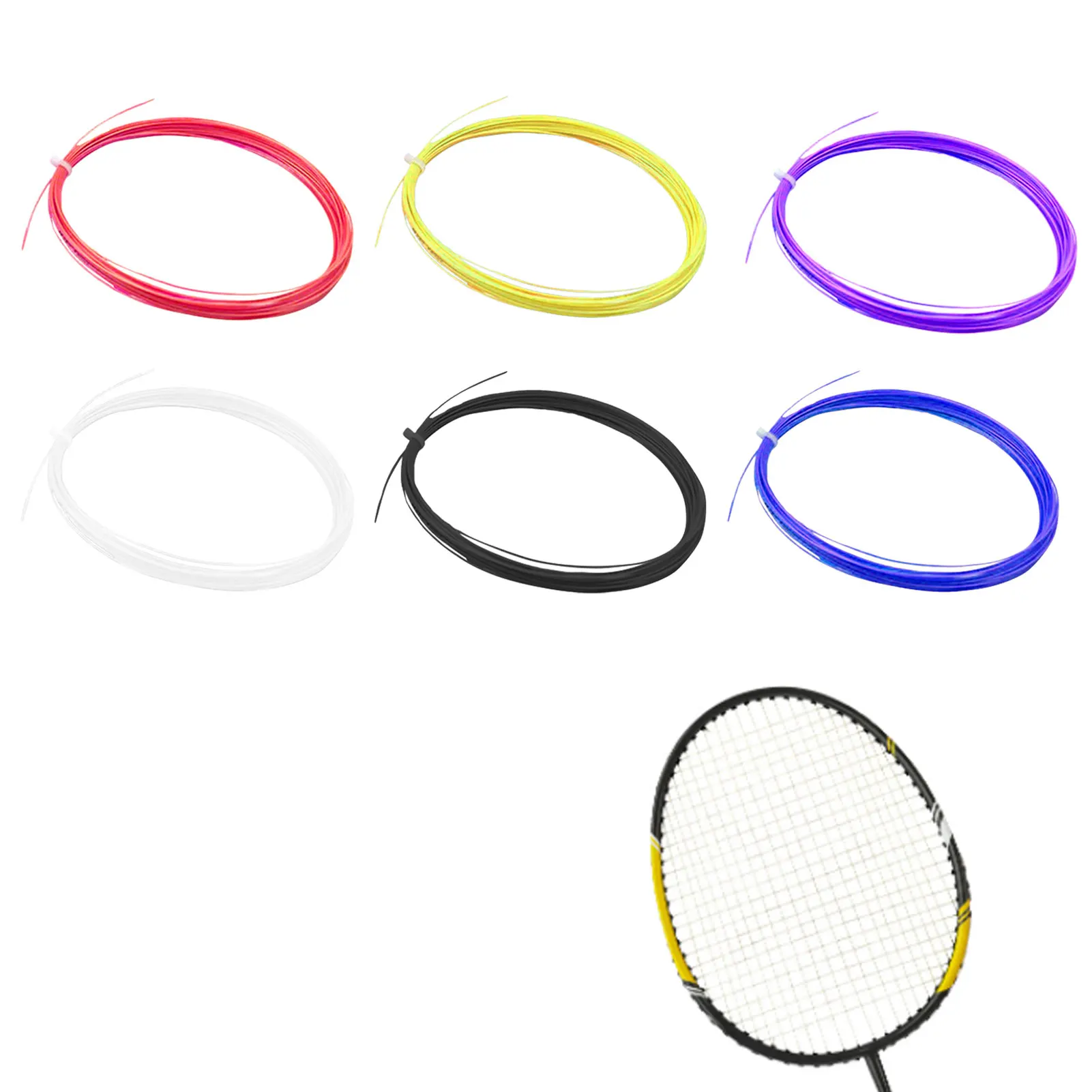 

10.3m Badminton Racket String Line Badminton Training Racket String Badminton Racquet Line Racket Accessories For Sport Training