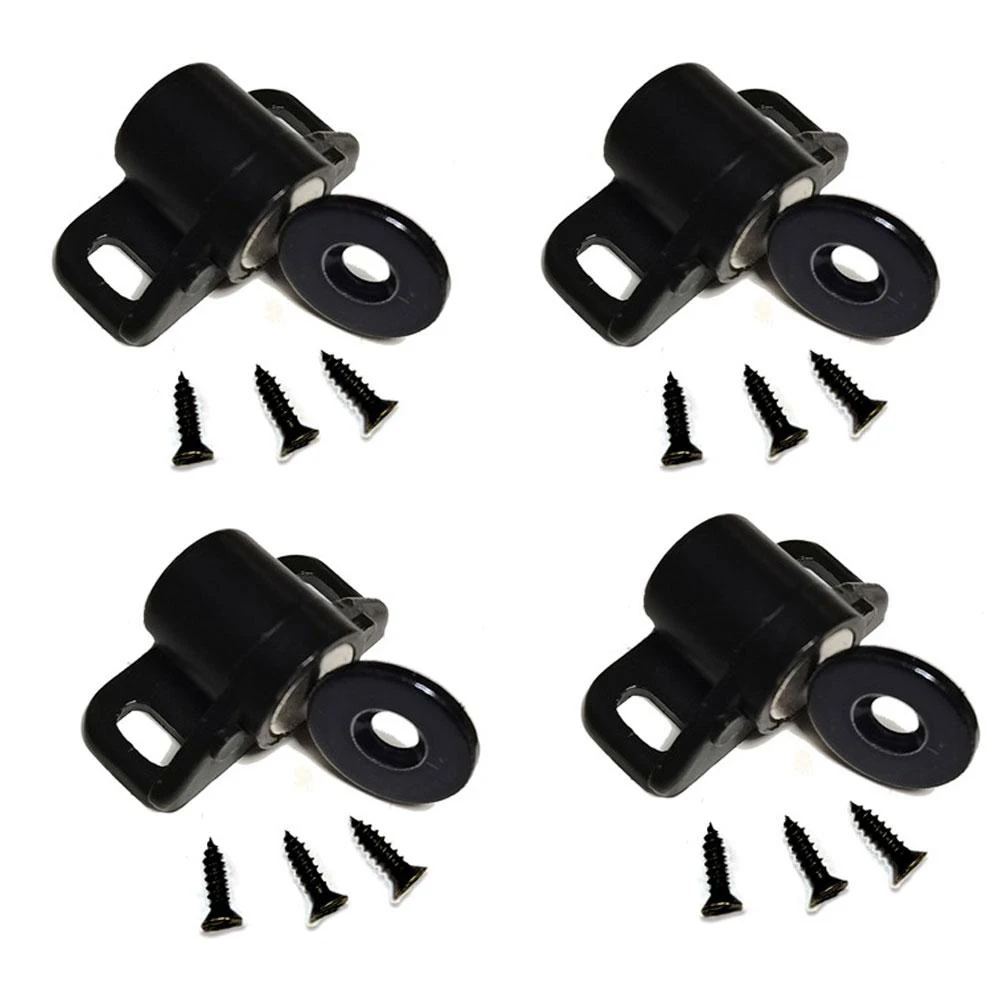 

4pcs Magnet Cabinet Door Catch Magnetic Furniture Door Stopper Strong Magnetic Cabinet Door Magnetic Suction Cabinet Catches