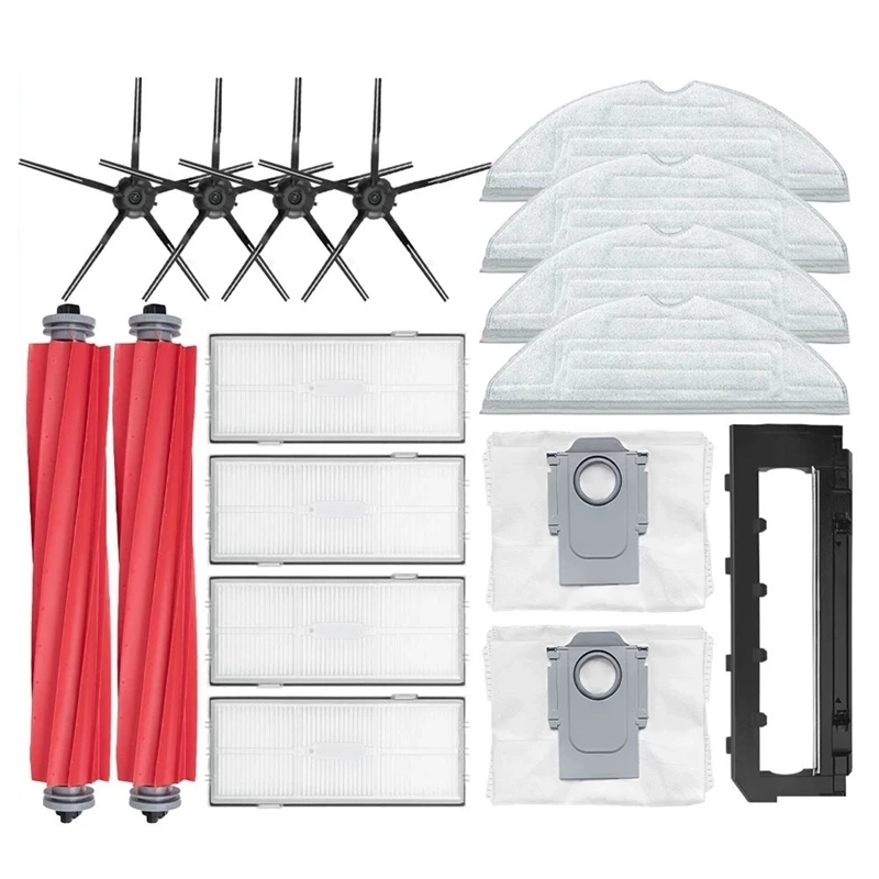 

New Main Brush Hepa Filter Side Brush Mop Cloths for Xiaomi Roborock S7 S70 S75 S7Max S7MaxV T7s G10 Parts