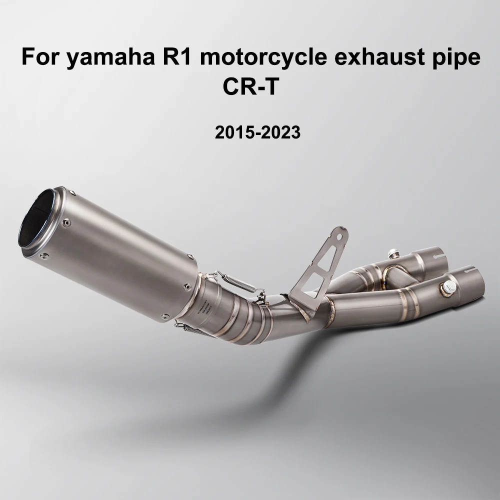 

For yamaha R1 motorcycle exhaust pipe CR-T 2015-2023