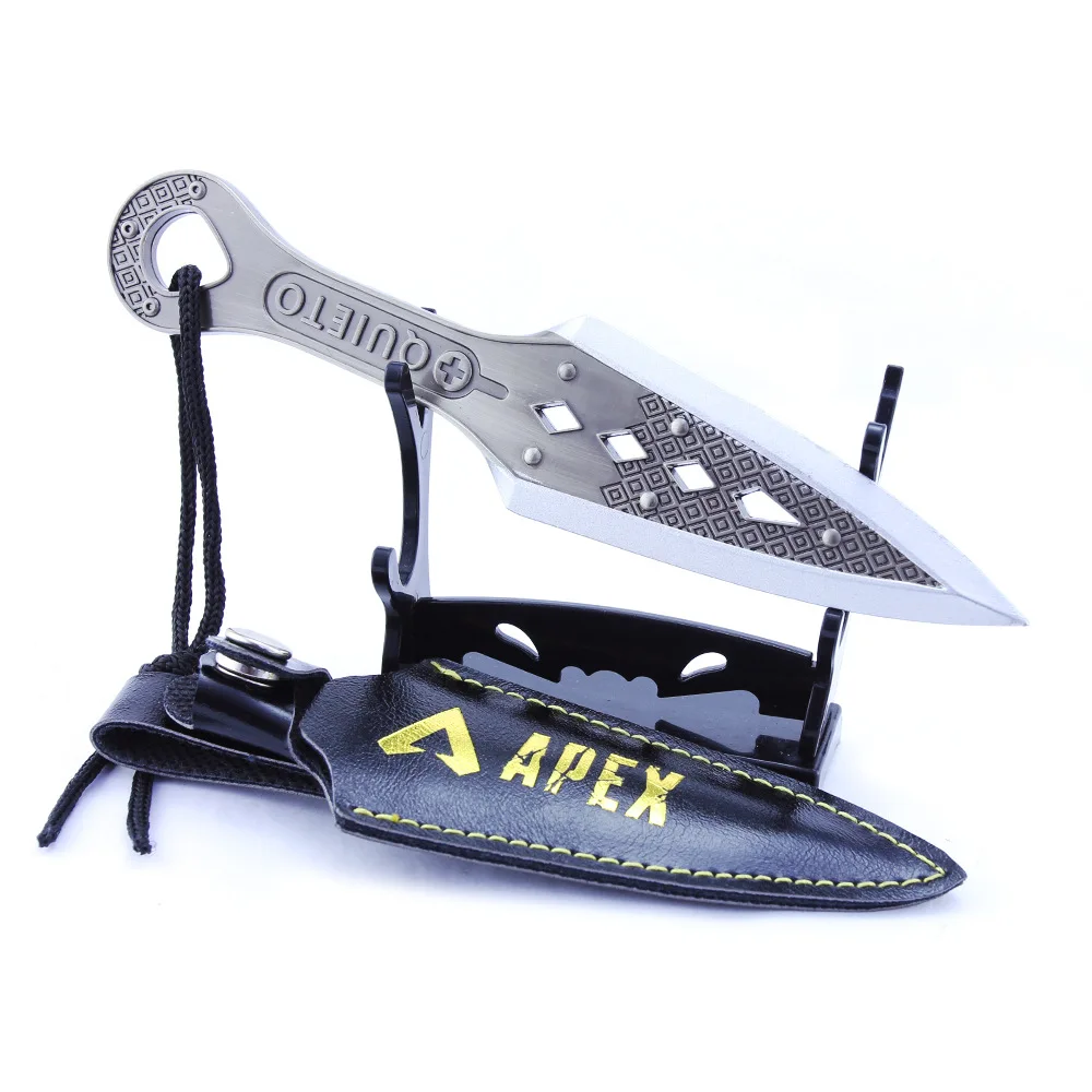 

Game Apex Legends Weapon Evil Spirit Blade Metal Weapons Collection Model Dagger Toy Anime Accessories Apex Cosplay Props