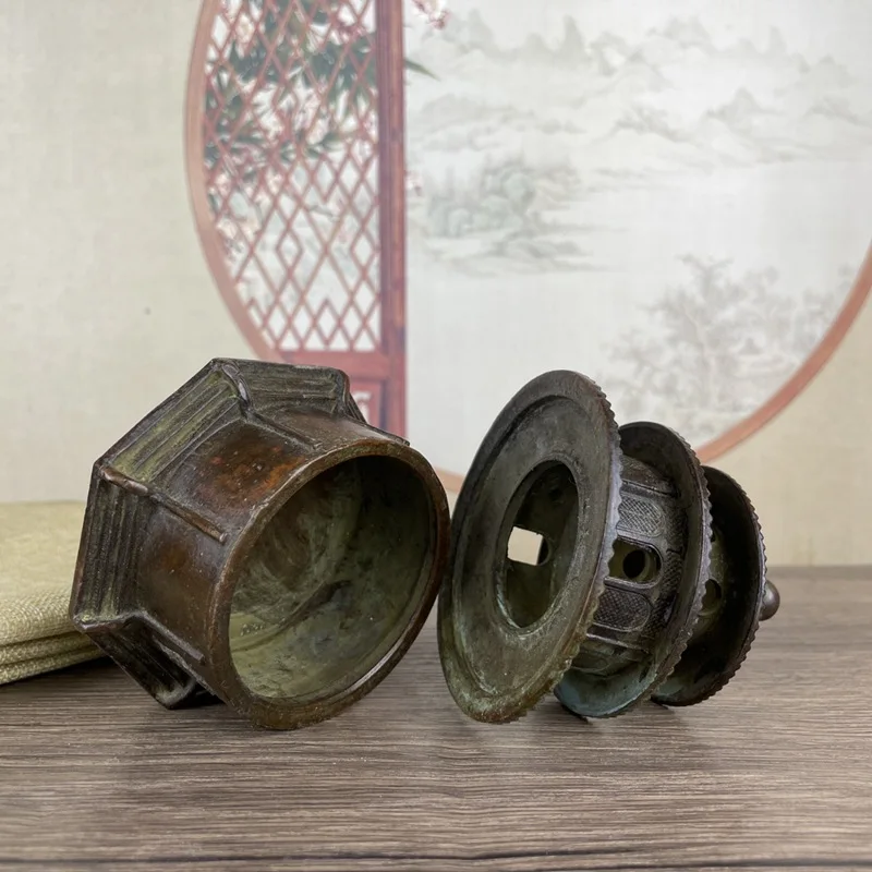 Горелка для благовоний в виде храма неба сандаловая горелка небольшого размера