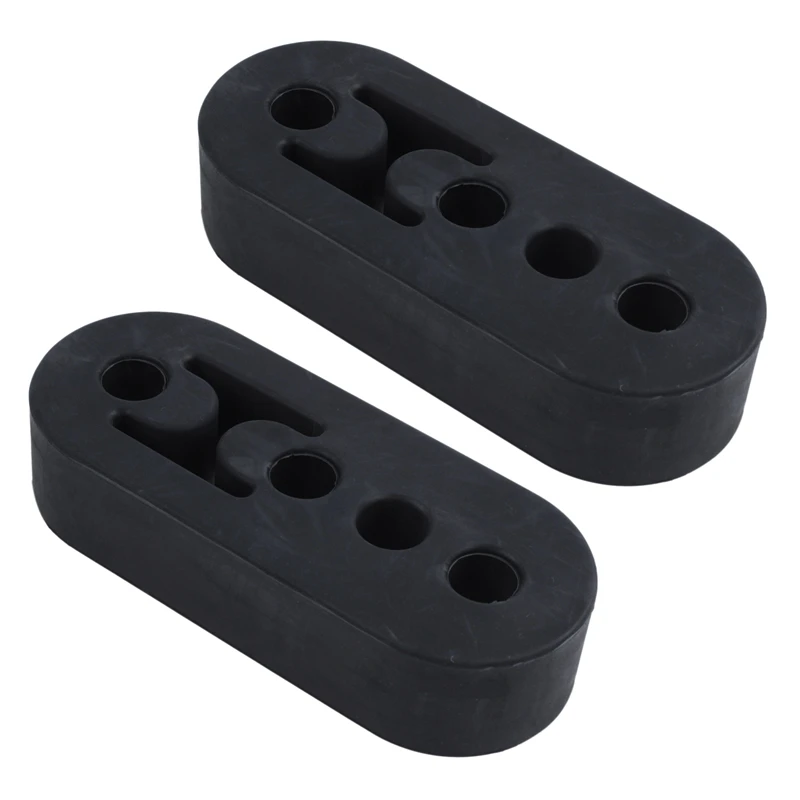 

2X Universal Black Rubber Car Exhaust Hanger Bushing