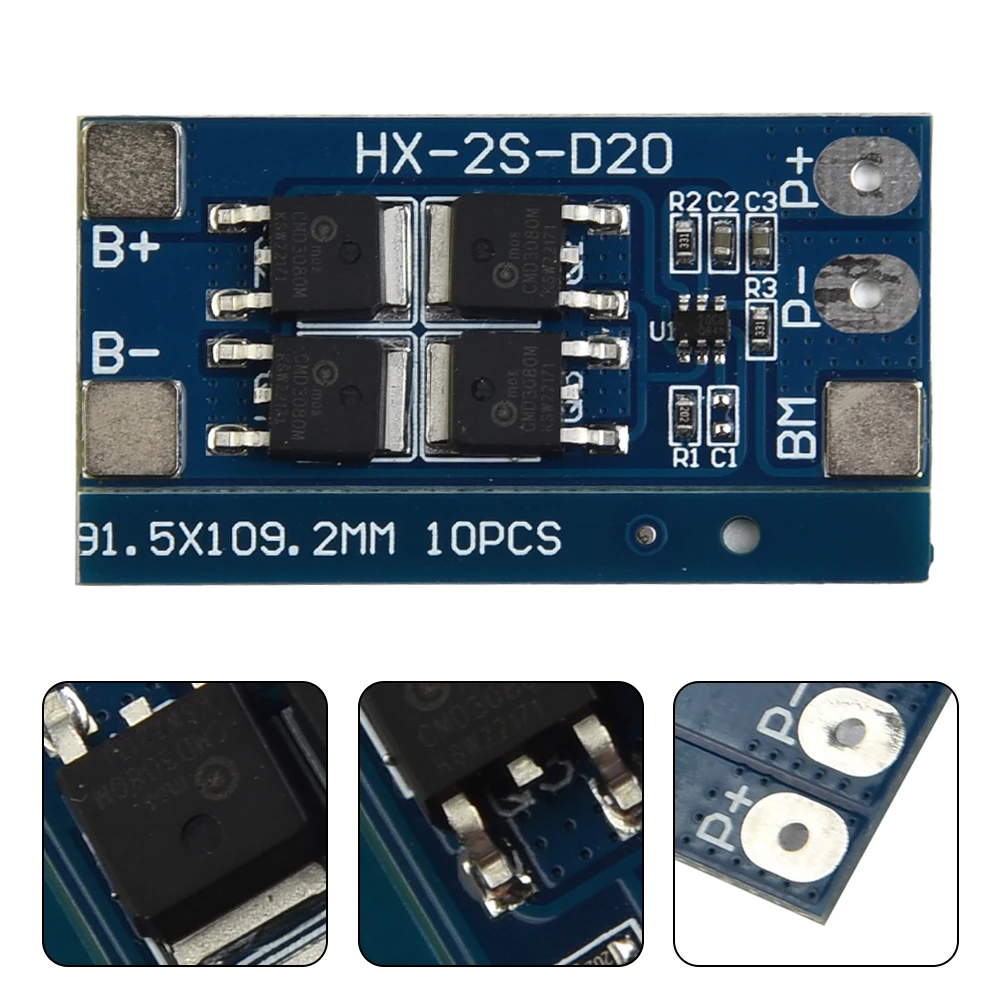 

Brand New Protection Board Lithium Battery 13A Working Current 20A Current-Limiting For LED Backup Power Supply