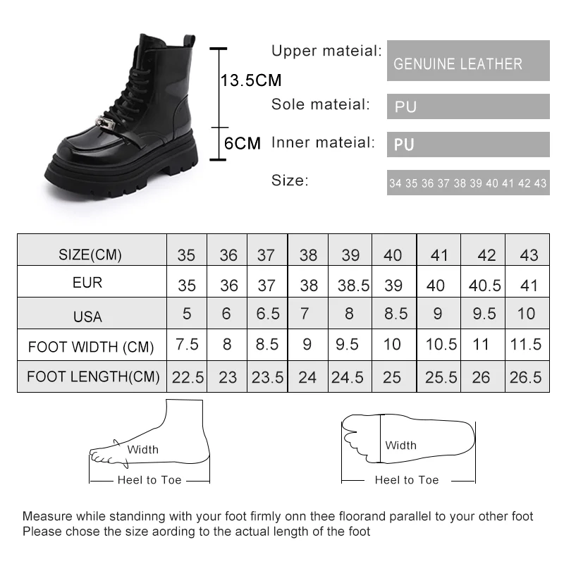 AIYUQI Marton Boots For Women Autumn Genuine Leather Ankle Boots For Women platform British Style Motorcycle Boots For Ladies