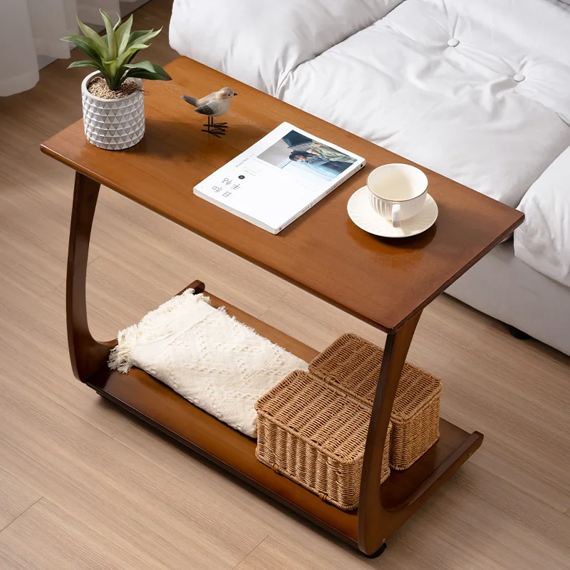 

Coffee Tables Movable Table Bamboo Desk Mesas Computer Folding Bedside Console Nightstands Home Living Room Furniture