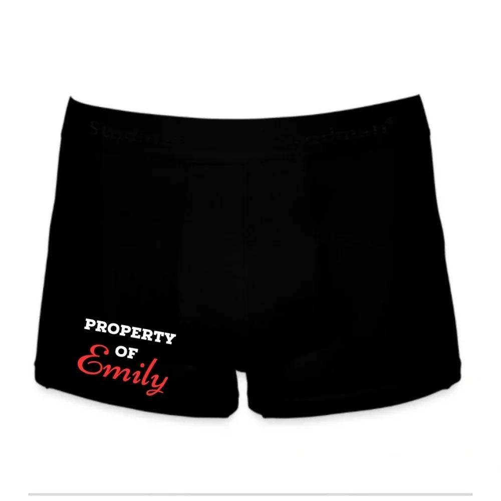 Власть боксеров забавное мужское нижнее белье подарок бойфренду на день Святого