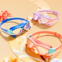 childrens swimming goggles earplugs waterproof anti fog hd professional swimming glasses boys and girls swimming equipment