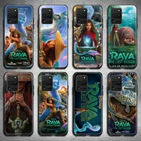 disney raya and the last dragon phone case for samsung galaxy s22 s21 plus ultra s20 fe s9 plus s10 5g lite 2020