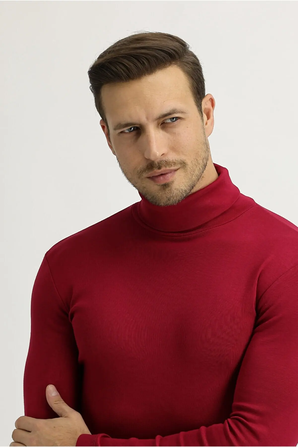 

Men's Red Fisherman Slim Fit Sweatshirt Top Trend Fashion Sweatshirts For Men Streetwear 3625604