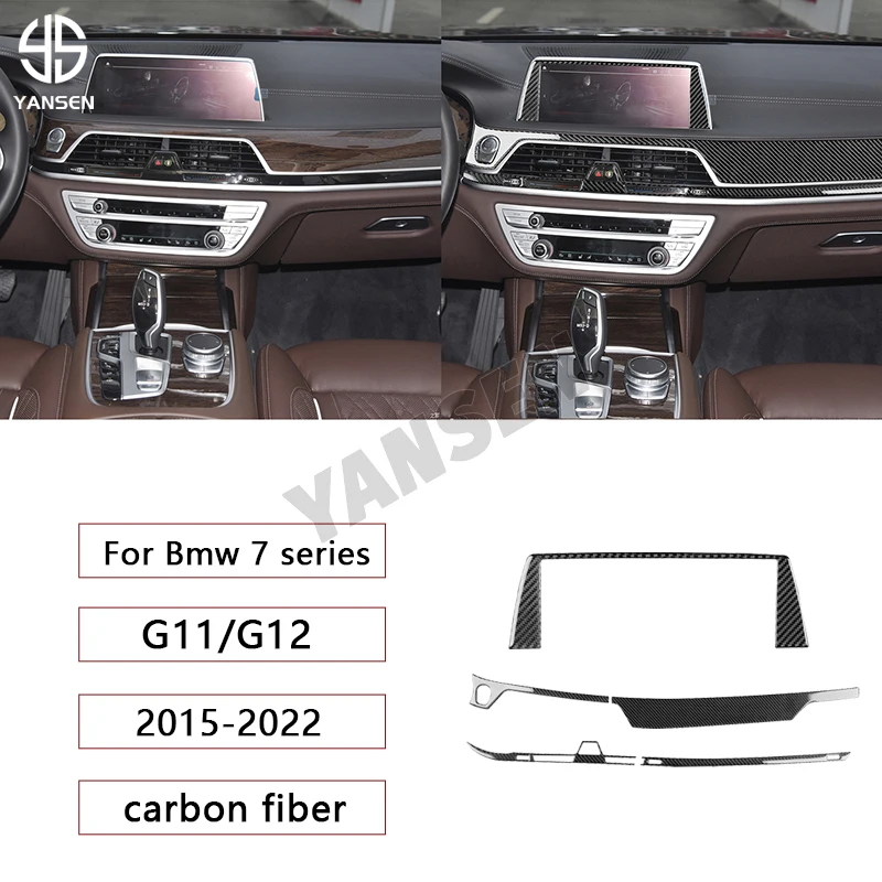 Наклейка из углеродного волокна для BMW 7 серии G11 G12 2015-2022 автомобильная наклейка