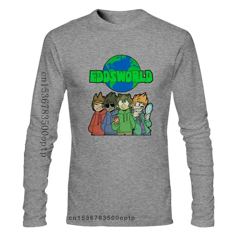 

Мужская одежда Eddsworld анимационная серия женская футболка S - 2XL