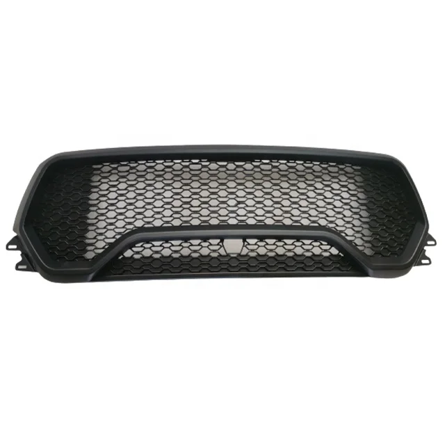 

Popular Newest Truck Parts ABS Car Grille Matt Black Replacement Mesh Grille Car Bumper Front Grille For Dodge Ram 1500 19-21