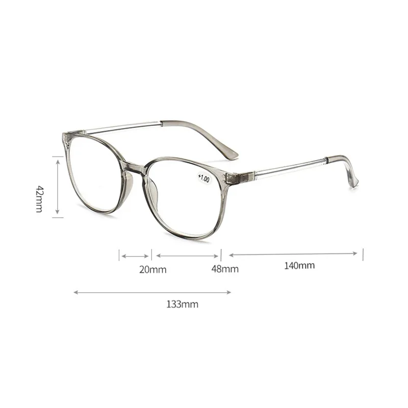 Новые модные очки для чтения роскошный брендовый дизайн полная оправа женские