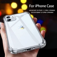 ultra thin clear case for iphone 11 case 12 pro max xs max xr x soft tpu silicone for iphone 6 6s 7 8 xs back cover phone case