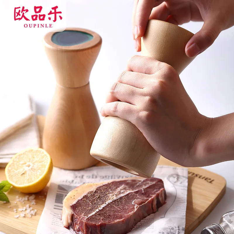 

Seasoning Jar Containers for Kitchen Storage Boxes Food Wood Jars and Lids Organizations Kitchen Accessories Organizer Home Box