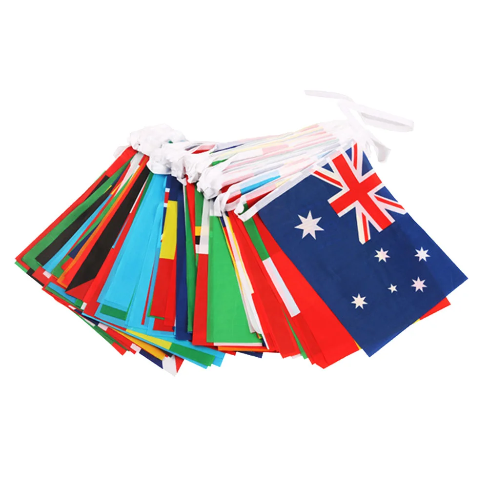 

Flags String Flag National Banner World International Decoration Banners Game Hanging Bunting Celebrations Countries The Country