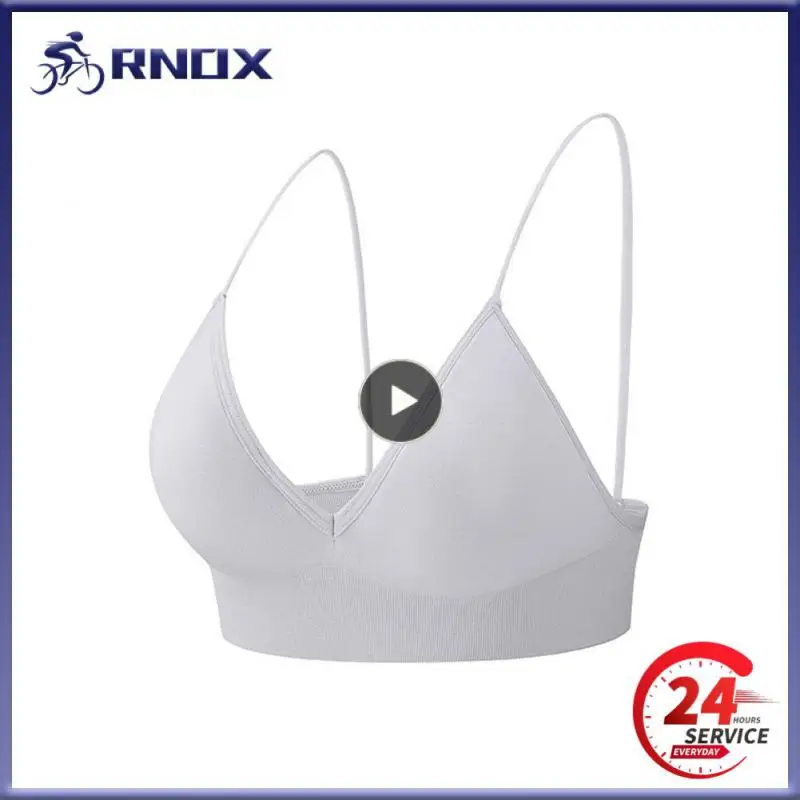 

1 шт. женский спортивный бюстгальтер с открытой спиной, спортивный бюстгальтер с U-образной спиной без косточек, бесшовный спортивный бюстгальтер для тренажерного зала, фитнеса, бега, йоги, спортивный бюстгальтер