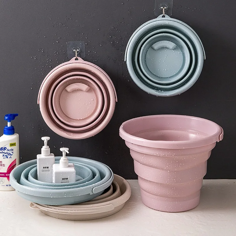 Портативная складная пластиковая бочка 2 л для пляжа кемпинга Путешествий