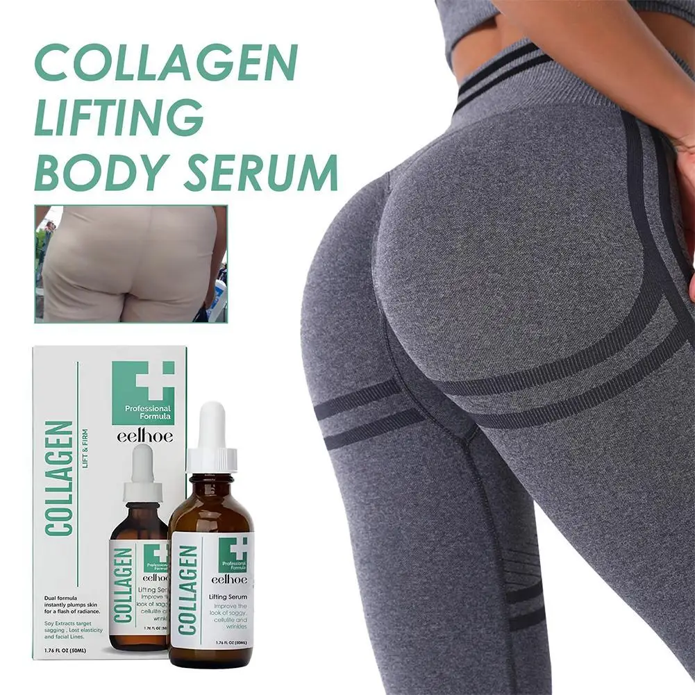 

Collagen Lifting Body Oil Beauty Oil or Arm Breast Neck Belly Thigh Butt Cellulite Remover Fat Burner Body Shaping Firming Skin