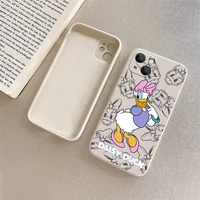 phone case 11 mickey minnie cartoon white for iphone 13 12 11 pro max 7 8 plus xr xr xs max 6 6s se cover funda back backcase