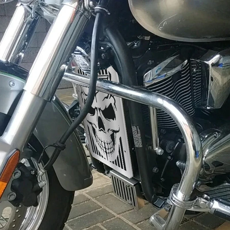 2023 защита решетки радиатора мотоцикла для KAWASAKI Vulcan 900 VN900 Custom 2007-2024 2022 2021 2020 2019 2018