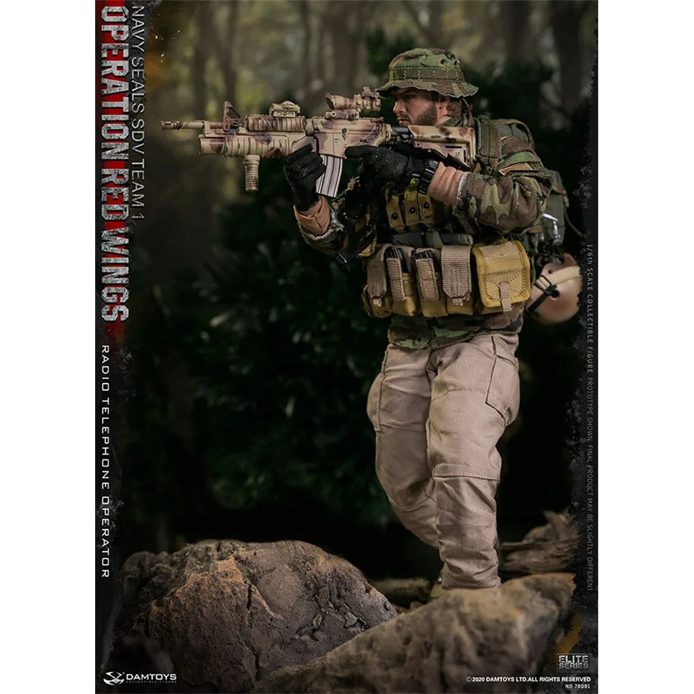 

DAMTOYS NAVY SEALS SDV TEAM 1/6 Radio Telephone Operator 12'' Full Set Male Soldier Action Body In Stock