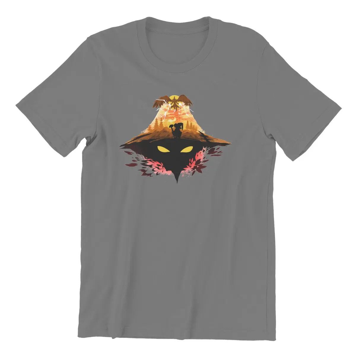 

Men's Black Waltz Fight T Shirts Thunder Enemy Villain Black Mage Cotton Clothing Hipster Tees Plus Size T-Shirt Final Fantasy