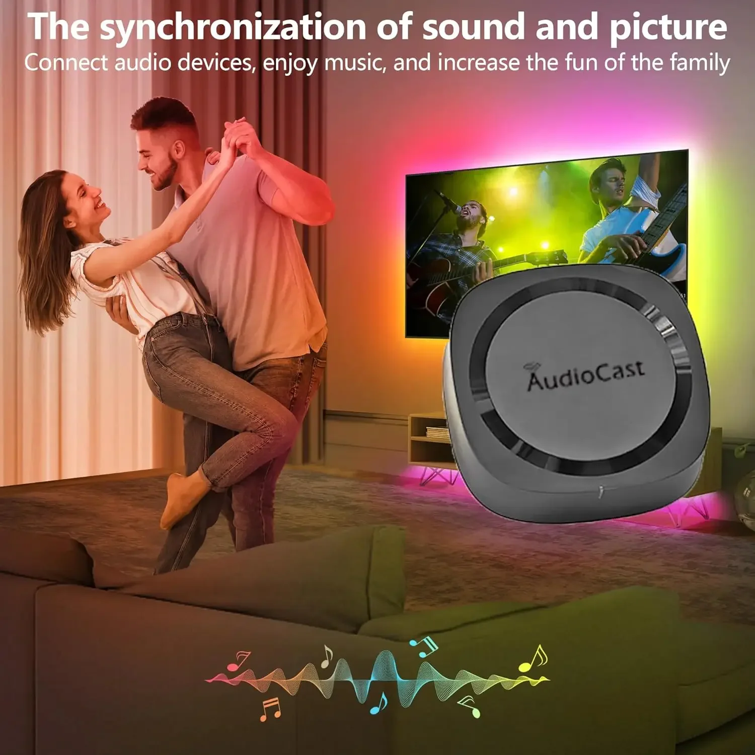 Фото Беспроводной аудиоприемник IEAST AudioCast Pro M20 с Wi-Fi и Bluetooth, мультирум-система Hi-Fi, поддержка AirPlay и DLNA для домашней стереосистемы №1