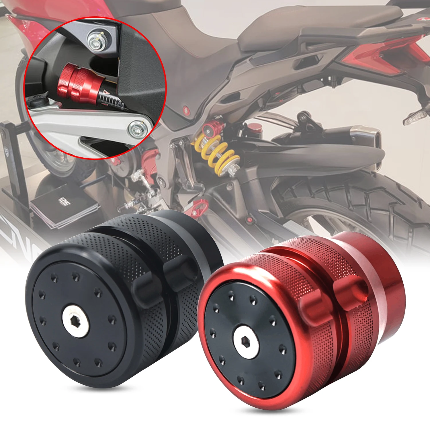 

Motorcycle Accessories Rear Shock Preload Adjuster For Ducati Multistrada950 Multistrada1200 Multistrada1200S