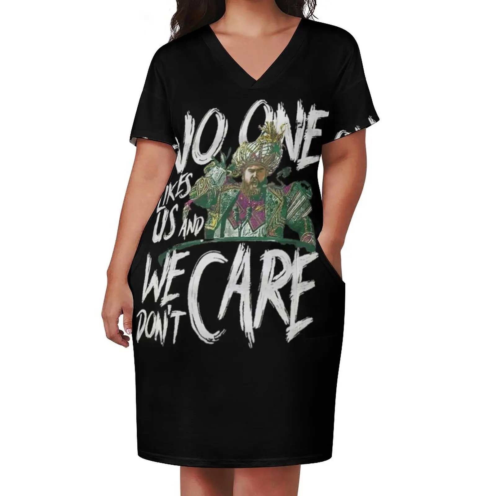 Джейсон Келс Свободное карманное платье Вечерние платья с длинными рукавами