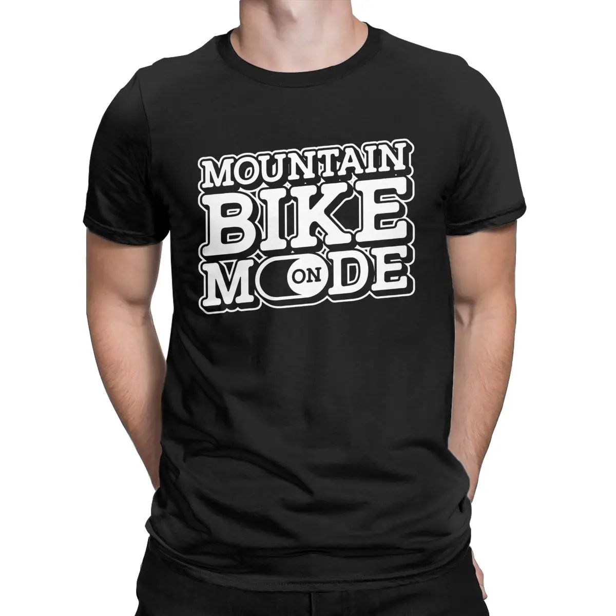 

Mountain Bike Mode On Mountain Bikers Bicycle Biking MTB T Shirt 100% Cotton Clothes Crazy Short Sleeve Gift Idea T-Shirts