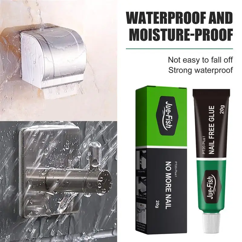 

6/10/40gAll-purpose Glue Quick Drying Glue Strong Adhesive Sealant Fix Glue Nail Free Adhesive For Stationery Glass MetalCeramic