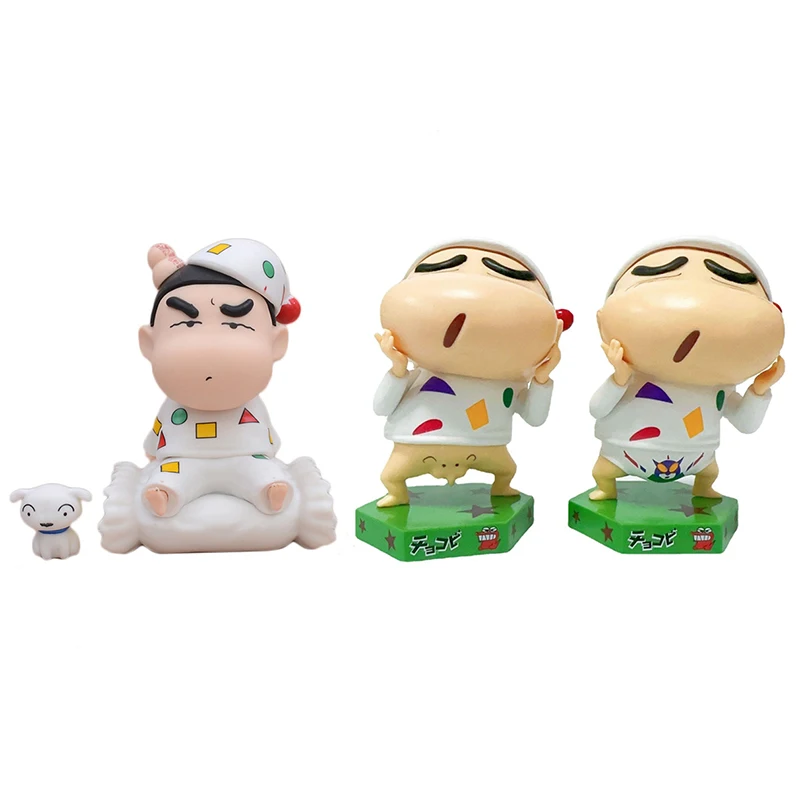 

12 см Аниме Crayon Shin Chan Пижама экшн-фигурка ПВХ Коллекционная модель игрушки настольное украшение для детей подарок на день рождения