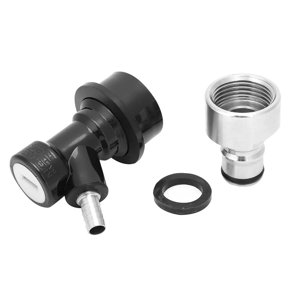 

Homebrew Beer Keg Connector Dispenser Ball Lock Post Keg Coupler Adapter (Liquid)