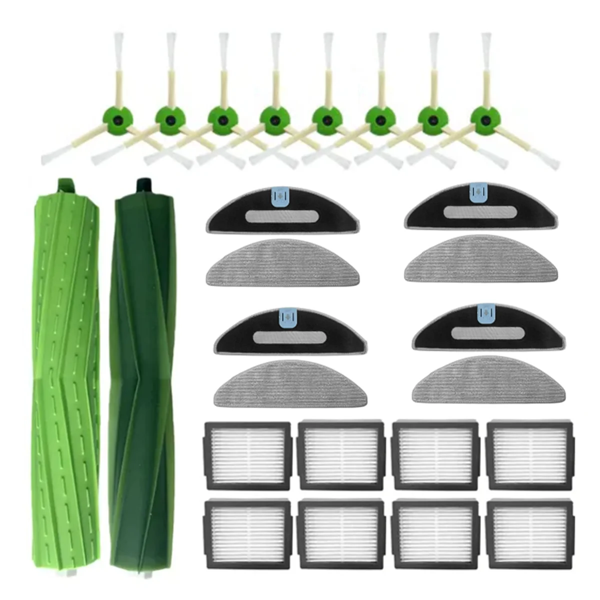 Комплект аксессуаров A56T для IRobot Roomba Combo I5 / I5+ J5 + робот-пылесос основная боковая