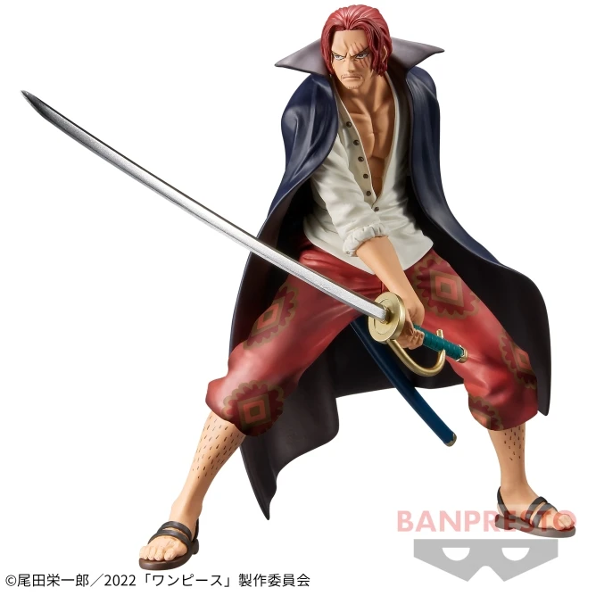 

BANPRESTO handmade ONE PIECE Shanks Halloween gifts collectibles anime characters desktop ornaments