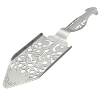 1pc 304 stainless steel absinthe spoon cocktail bar utensils bitter scoop absinthe glass cup drink ware spoons filter spoon