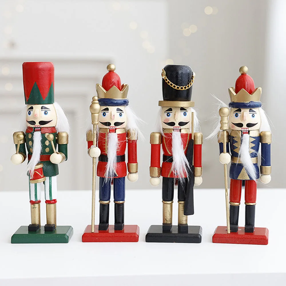 1 шт. плащ рыцарь барабанщик Щелкунчик деревянный настольный орнамент DIY ручная