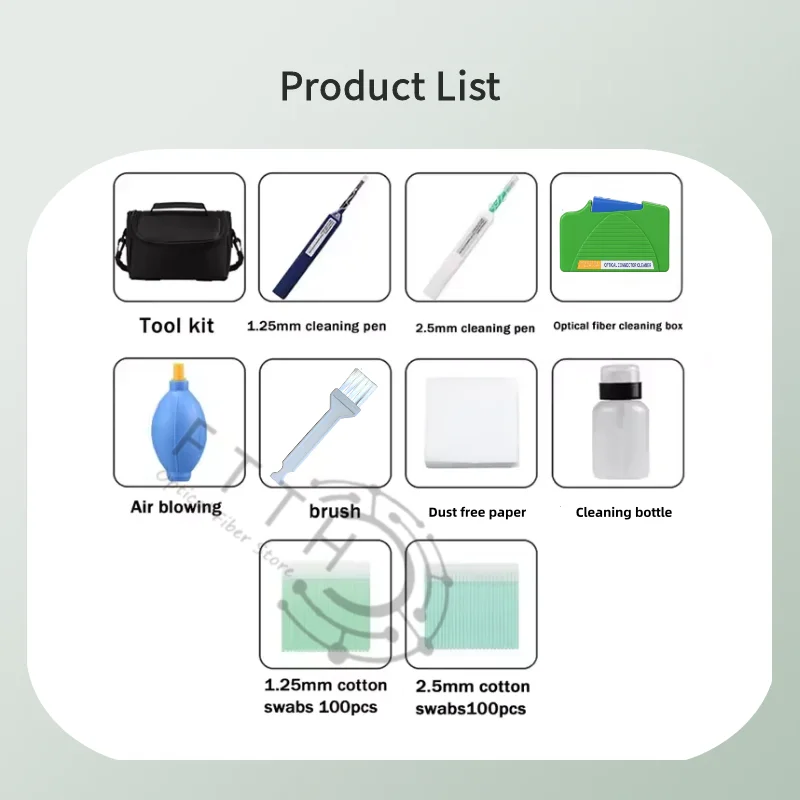 Набор для чистки оптоволокна FC SC ST LC ручка разъемов набор инструментов 1 25 мм/2 5 мм