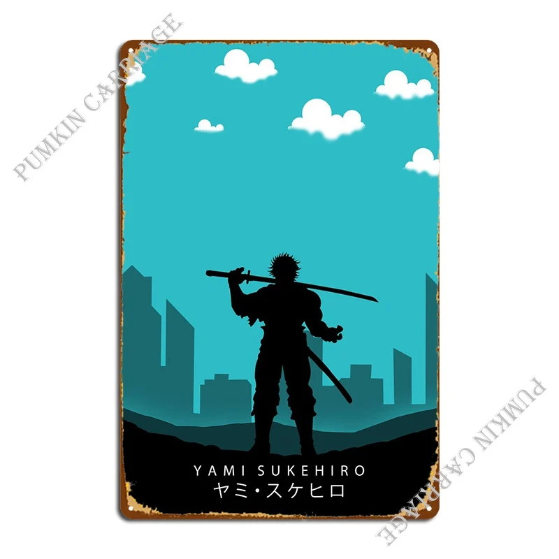 

Черный клевер, металлический плакат, клубный бар, пещера, бар, создание оловянного знака, плакат