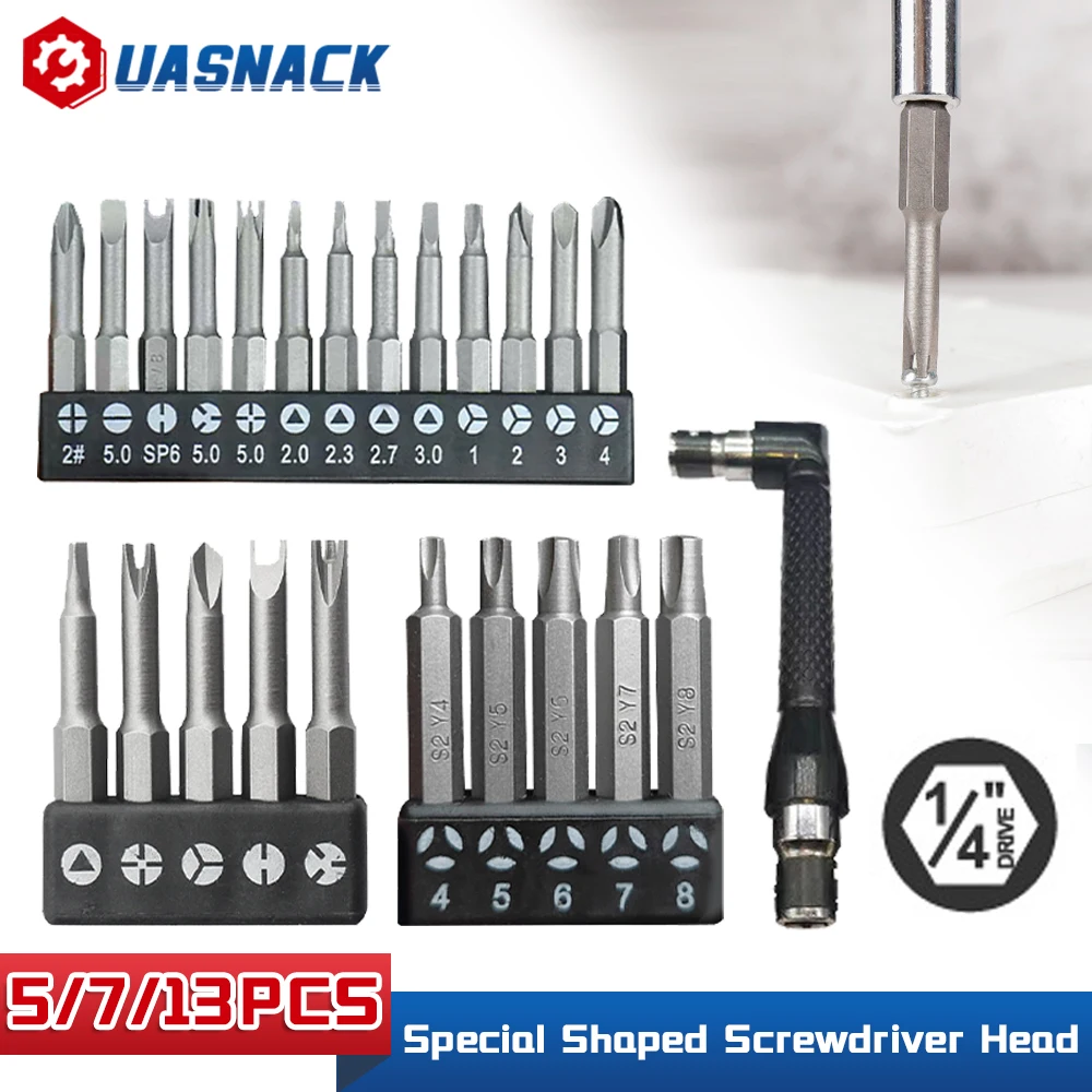 

Special-shaped Screwdriver Set U-shaped Y-Type Triangle Inner Cross Three Points Screwdriver Wrench L-Shape Hand Tool Set