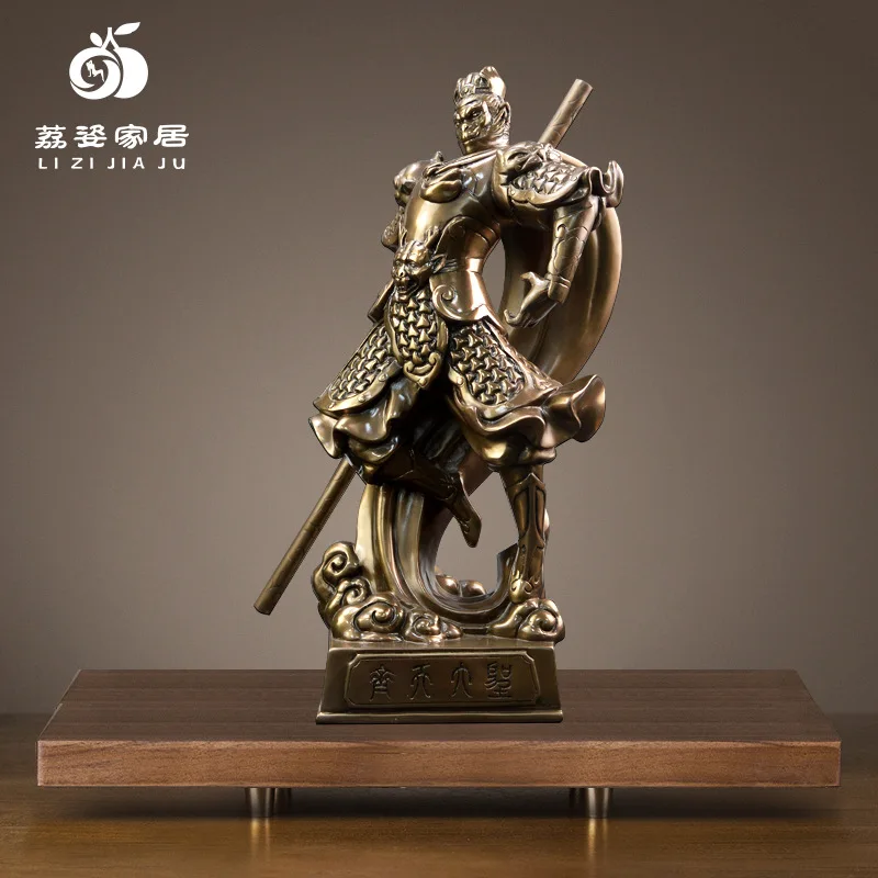 

THE CHARACTER OF JOURNEY TO THE WEST OF KIND MONKEY COLD - CAST BRONZE KIND OF THE MONKEY CHINESE DECORATION HOME DECOR