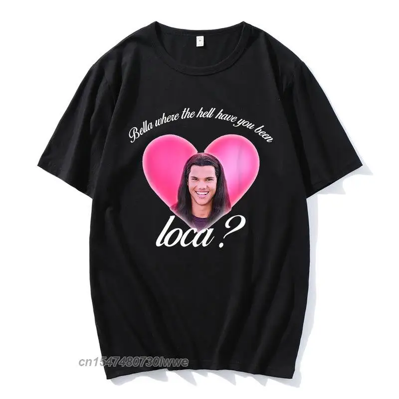 

Лидер продаж, популярная футболка Bella You Been Loca с принтом, парные футболки оверсайз, хлопковая классическая мягкая футболка для путешествий